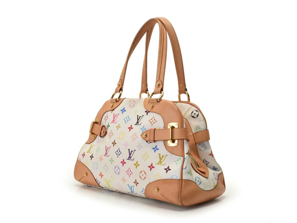 Louis Vuitton Multicolor White Claudia White